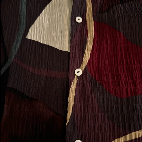 Men’s printed button down - Picture 4 of 4